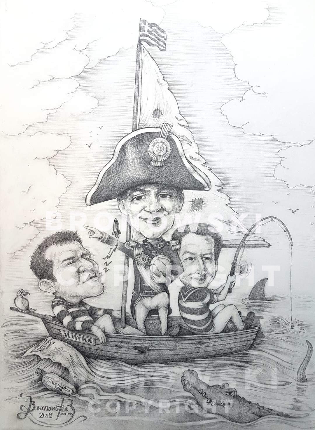 Three Businessmen — Bespoke Commission